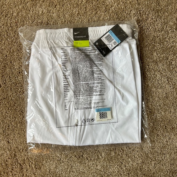 Nike Mens M White Tennis Shorts - Picture 2 of 8